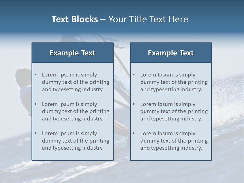 Recreation Horizon Power PowerPoint Template