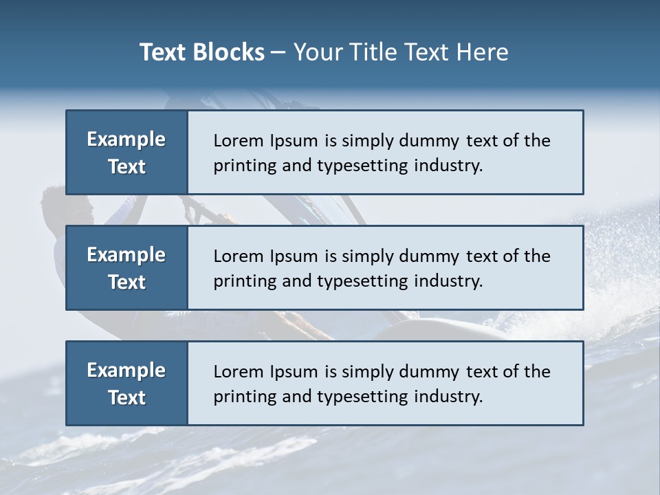 Recreation Horizon Power PowerPoint Template