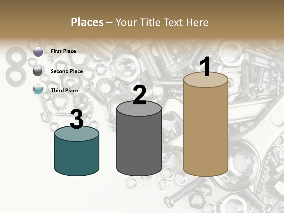 Background Construction Hardware PowerPoint Template