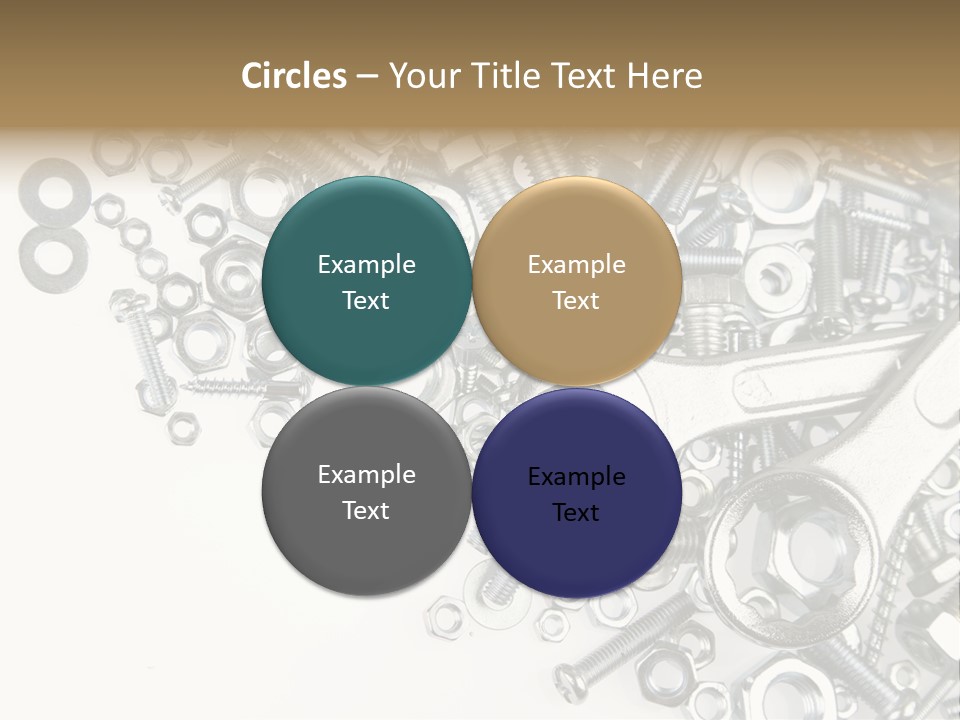 Background Construction Hardware PowerPoint Template