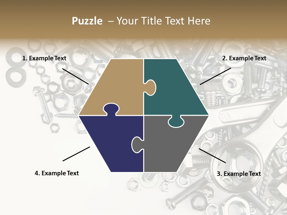 Background Construction Hardware PowerPoint Template
