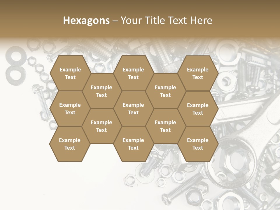 Background Construction Hardware PowerPoint Template