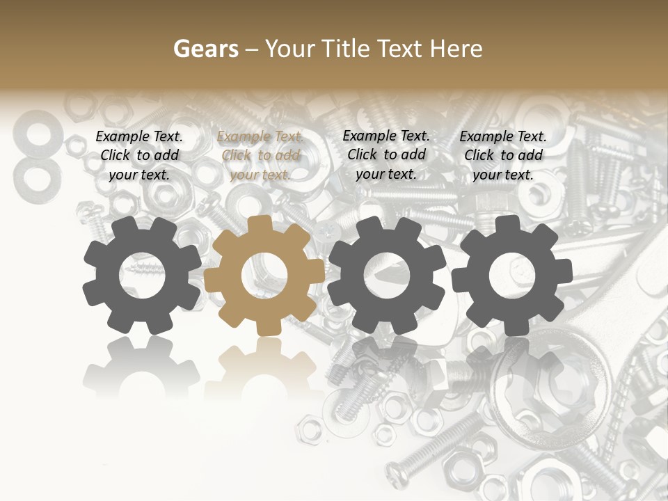 Background Construction Hardware PowerPoint Template