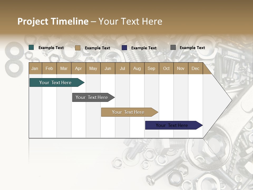 Background Construction Hardware PowerPoint Template