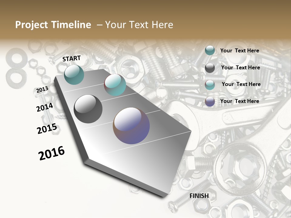 Background Construction Hardware PowerPoint Template