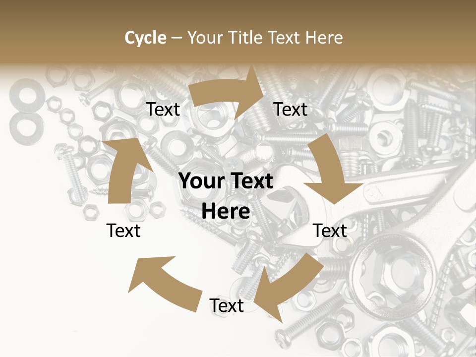 Background Construction Hardware PowerPoint Template