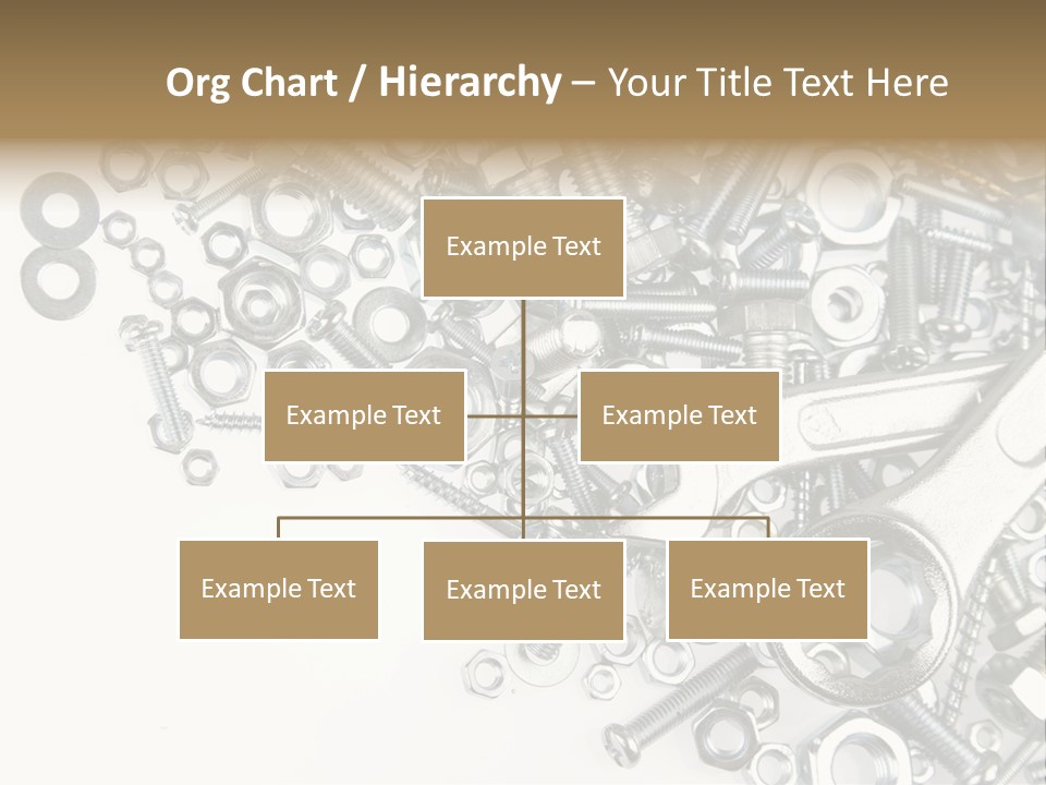 Background Construction Hardware PowerPoint Template