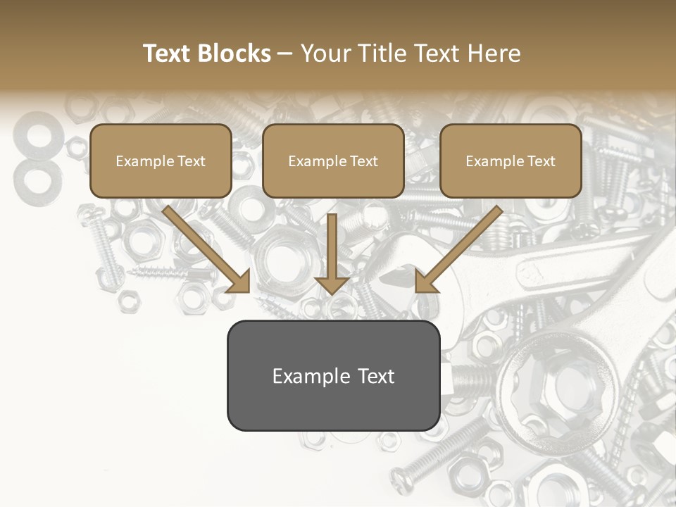 Background Construction Hardware PowerPoint Template