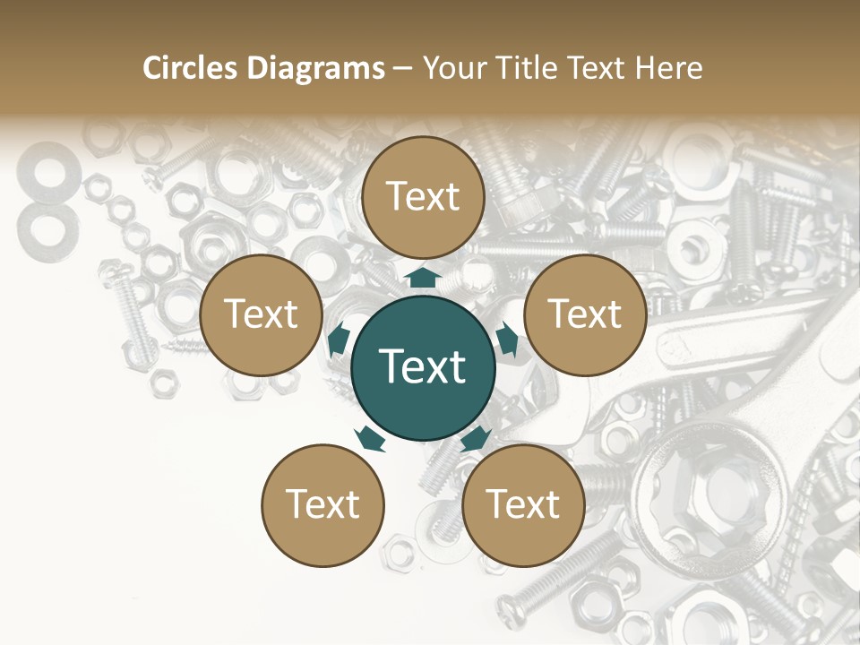 Background Construction Hardware PowerPoint Template