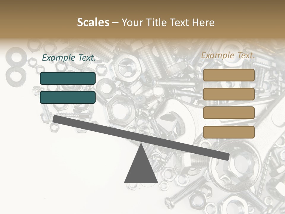 Background Construction Hardware PowerPoint Template