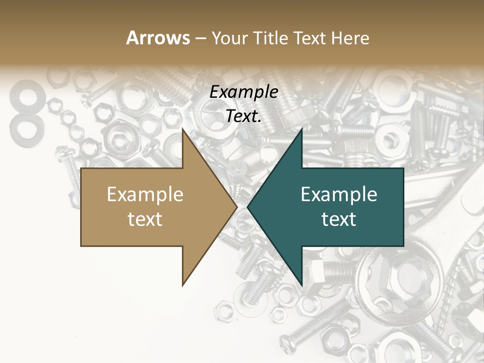 Background Construction Hardware PowerPoint Template