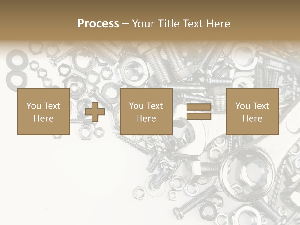 Background Construction Hardware PowerPoint Template