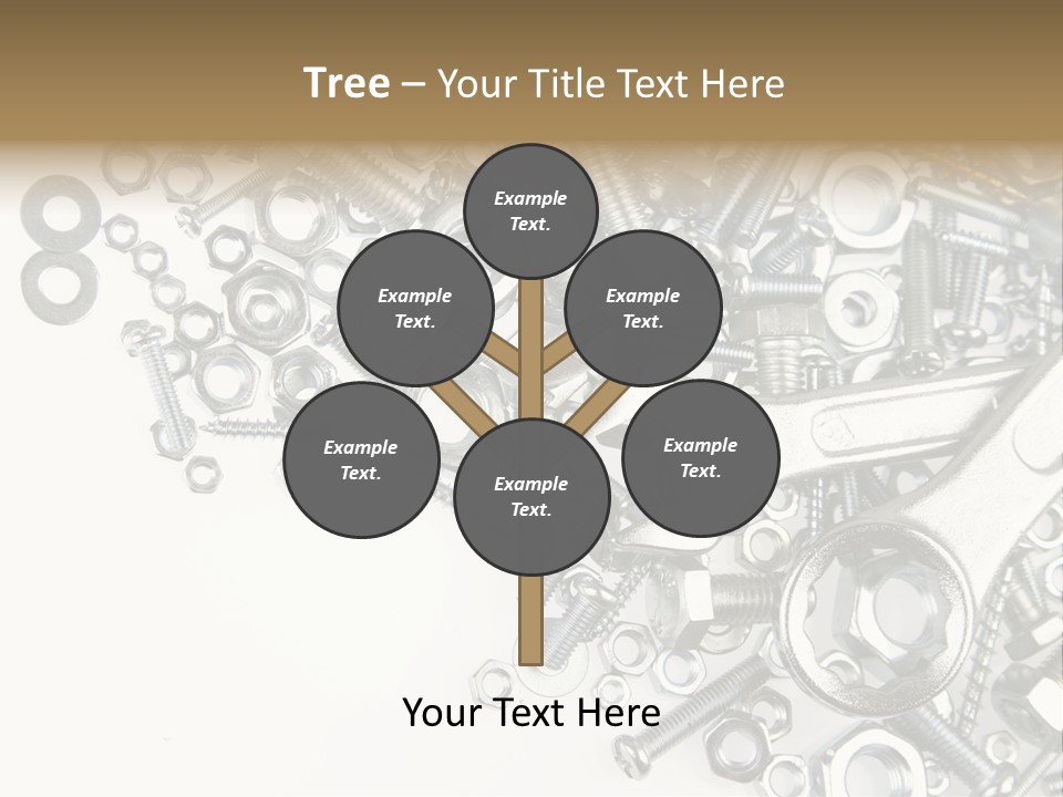 Background Construction Hardware PowerPoint Template