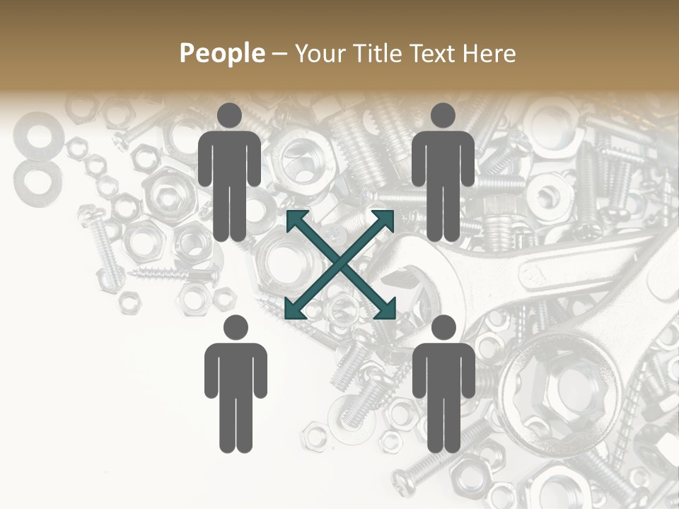 Background Construction Hardware PowerPoint Template
