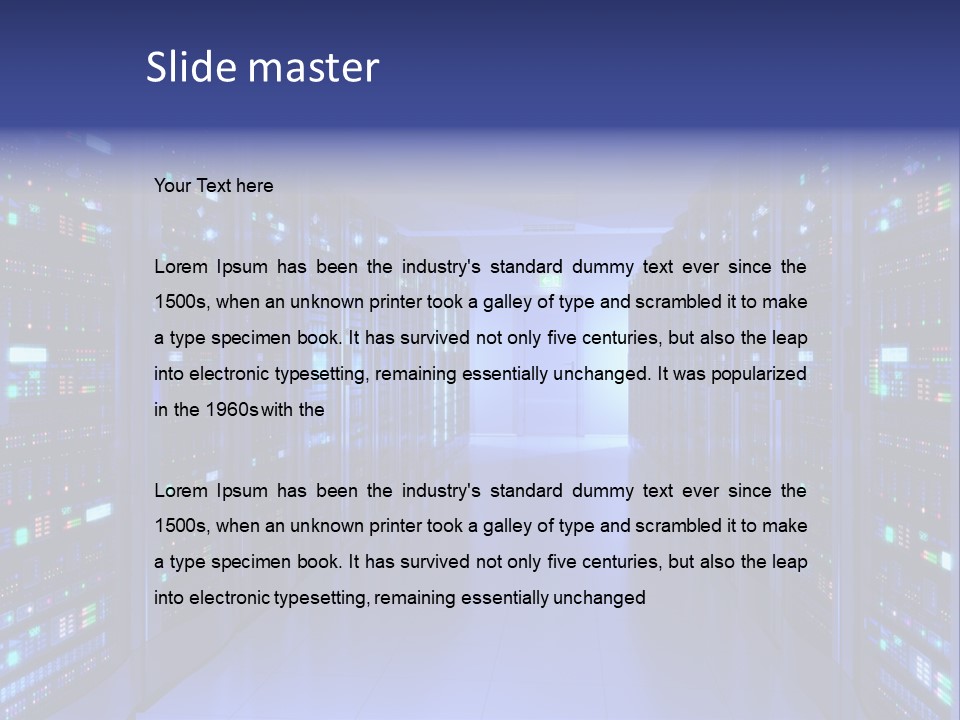 Object Farm Industry PowerPoint Template