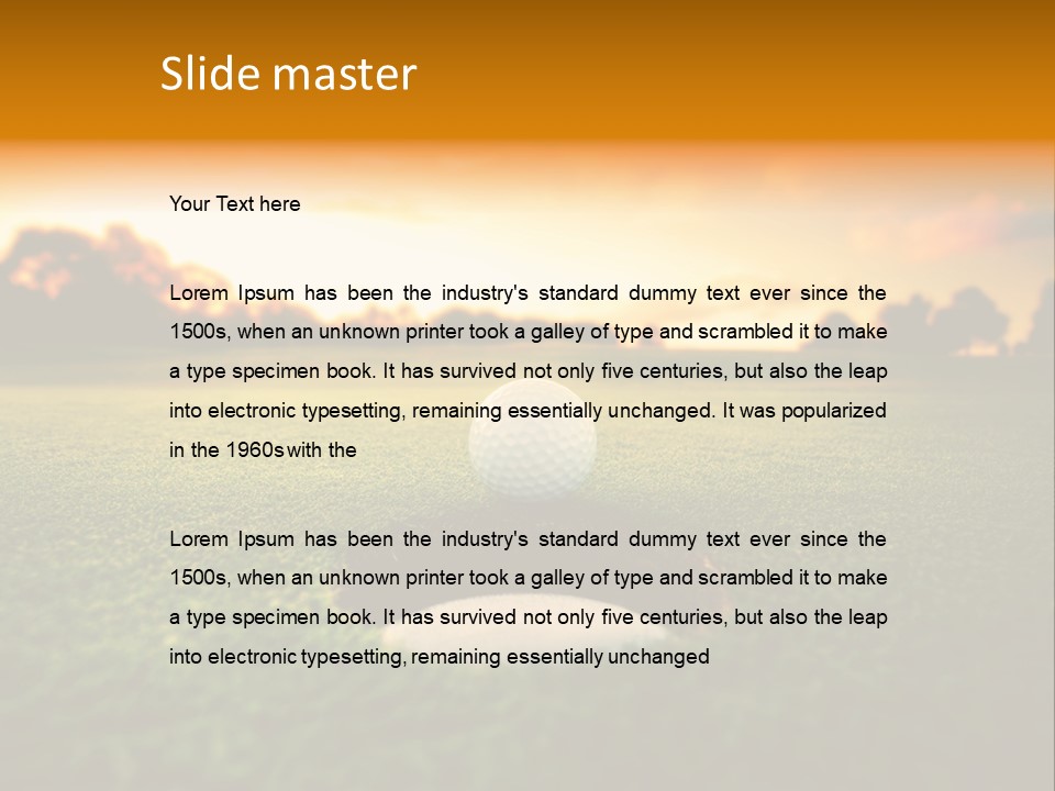 Day Club Country PowerPoint Template