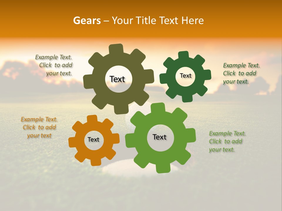 Day Club Country PowerPoint Template