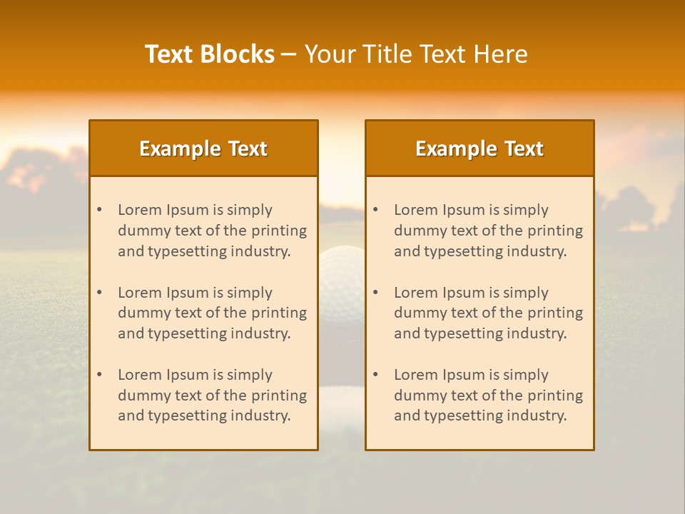 Day Club Country PowerPoint Template