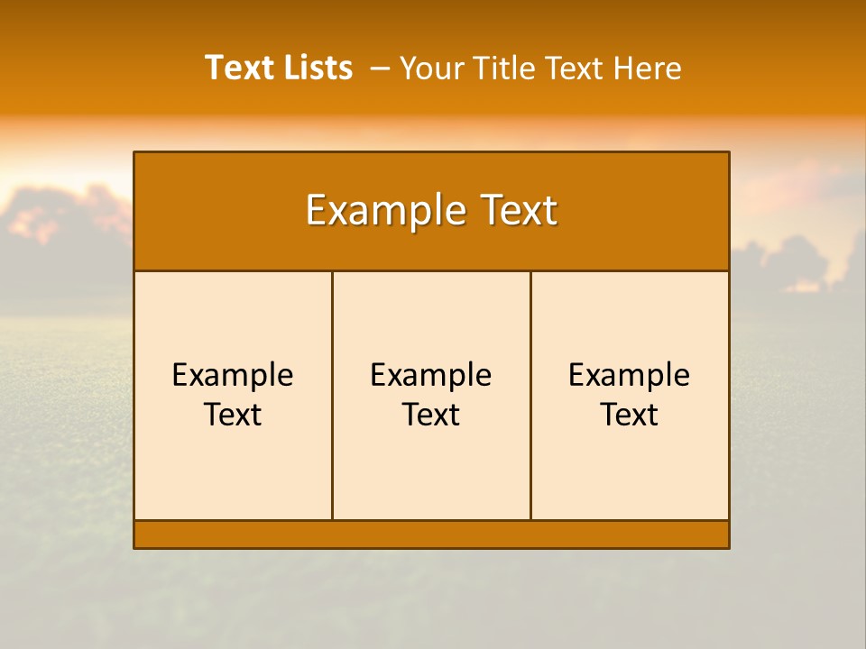 Day Club Country PowerPoint Template