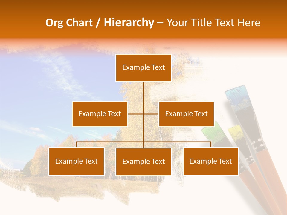 Colour Chrome Leaf PowerPoint Template