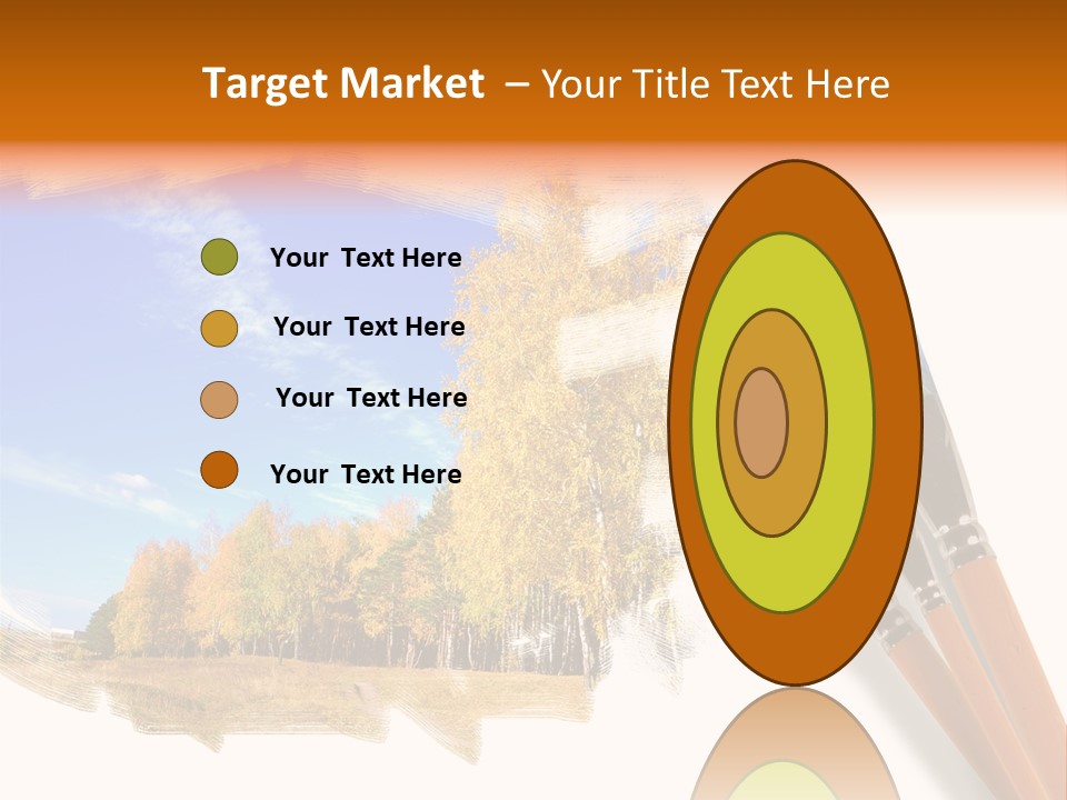 Colour Chrome Leaf PowerPoint Template