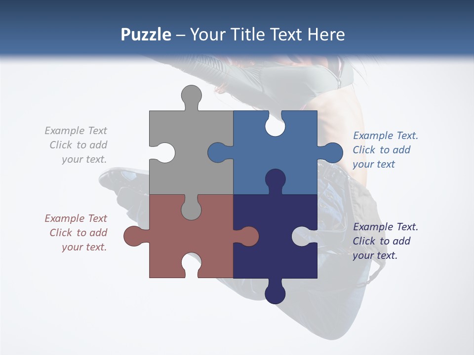 Dancing Performance Balance PowerPoint Template