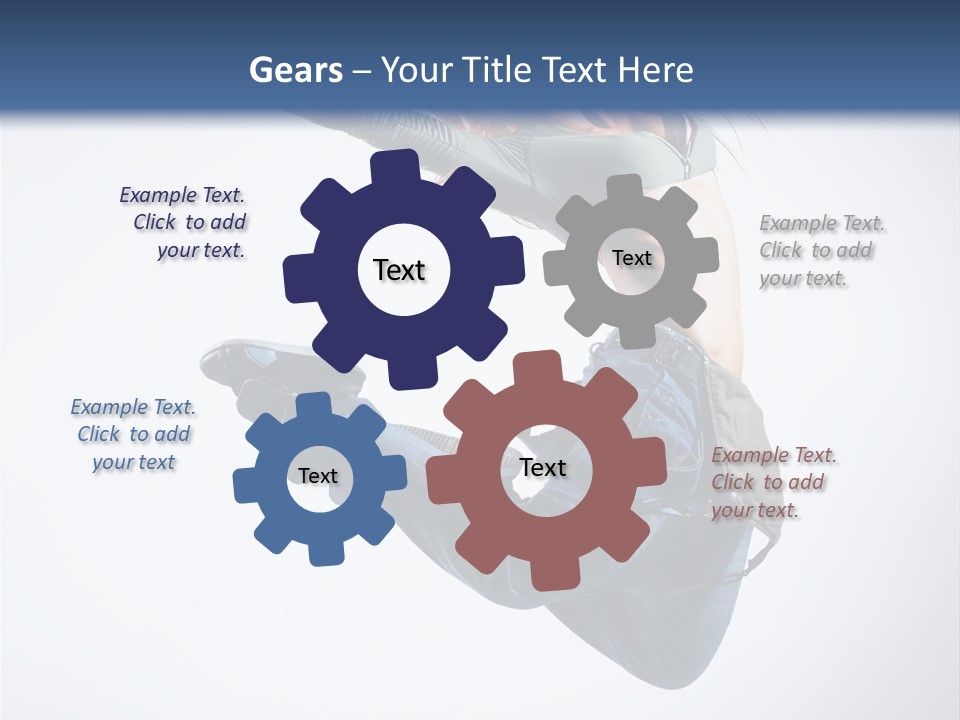 Dancing Performance Balance PowerPoint Template