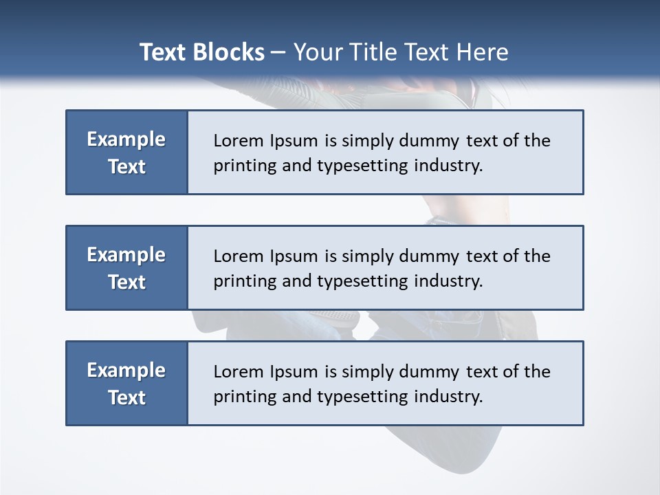Dancing Performance Balance PowerPoint Template