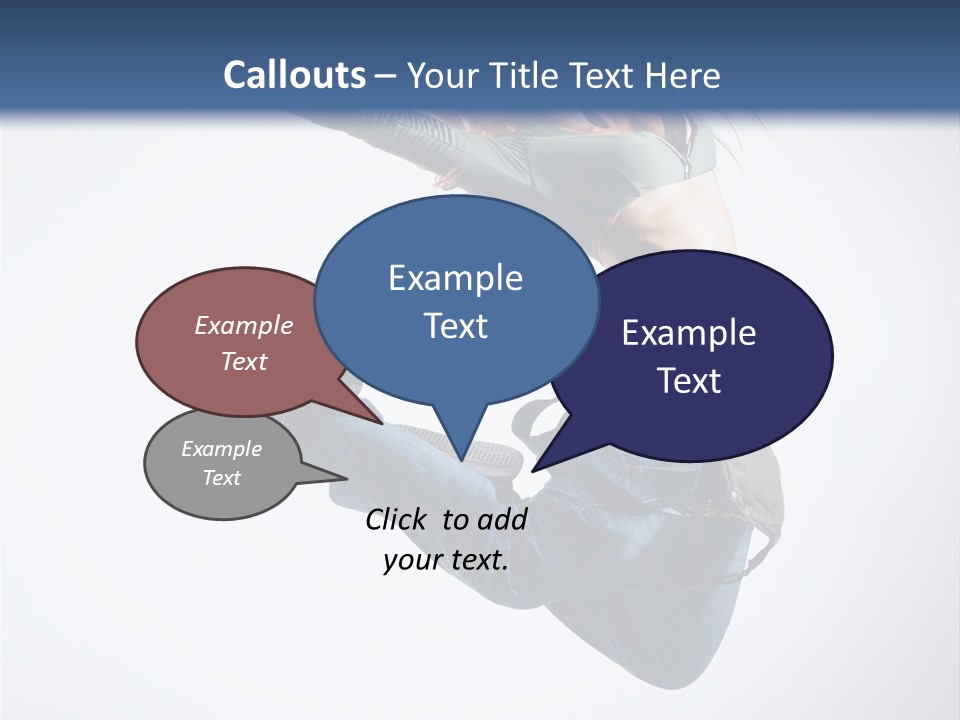 Dancing Performance Balance PowerPoint Template