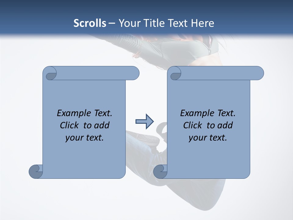 Dancing Performance Balance PowerPoint Template
