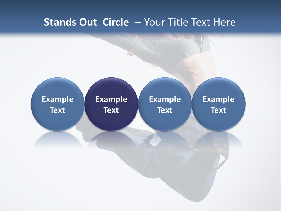 Dancing Performance Balance PowerPoint Template