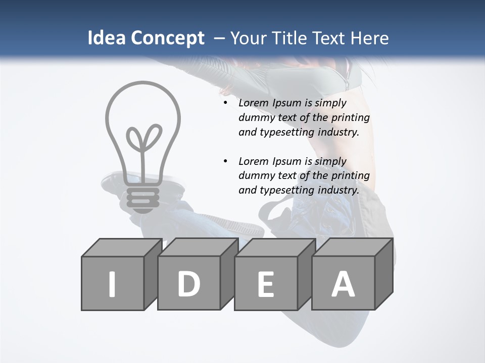 Dancing Performance Balance PowerPoint Template