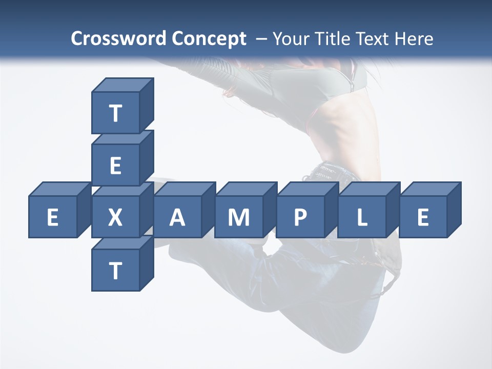 Dancing Performance Balance PowerPoint Template