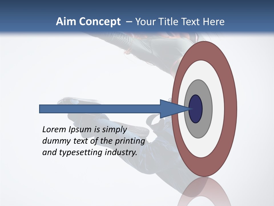 Dancing Performance Balance PowerPoint Template