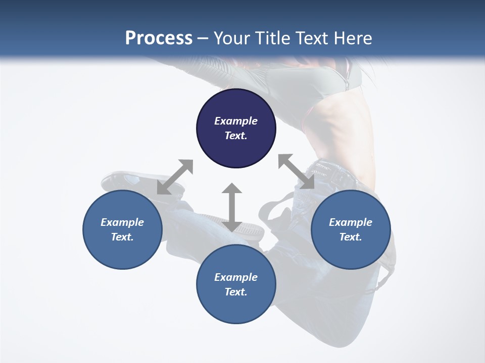Dancing Performance Balance PowerPoint Template