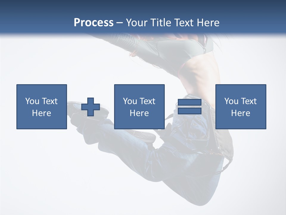 Dancing Performance Balance PowerPoint Template