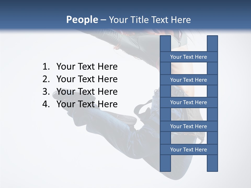 Dancing Performance Balance PowerPoint Template