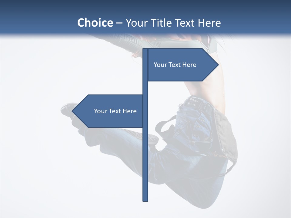 Dancing Performance Balance PowerPoint Template