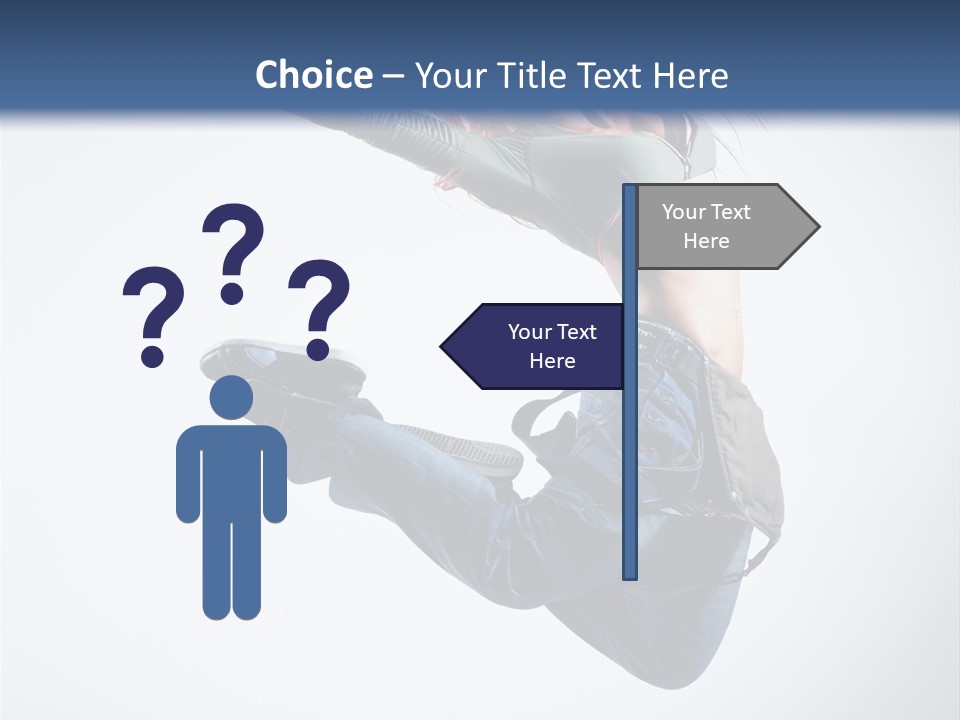 Dancing Performance Balance PowerPoint Template