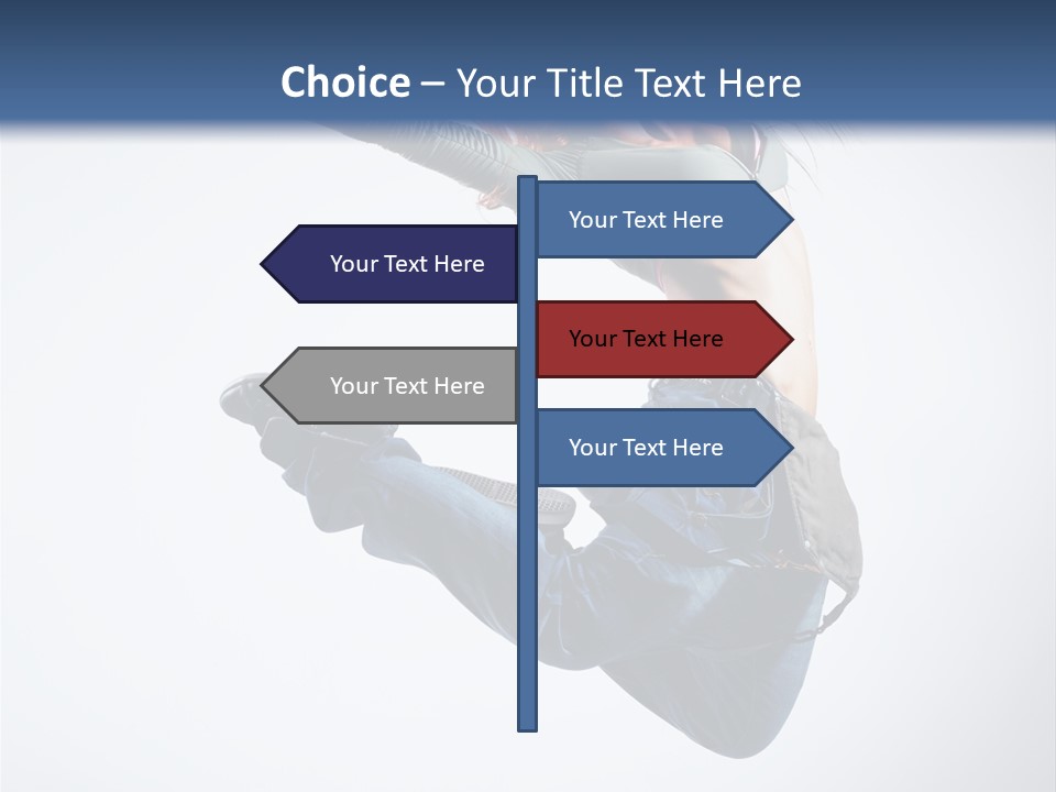 Dancing Performance Balance PowerPoint Template
