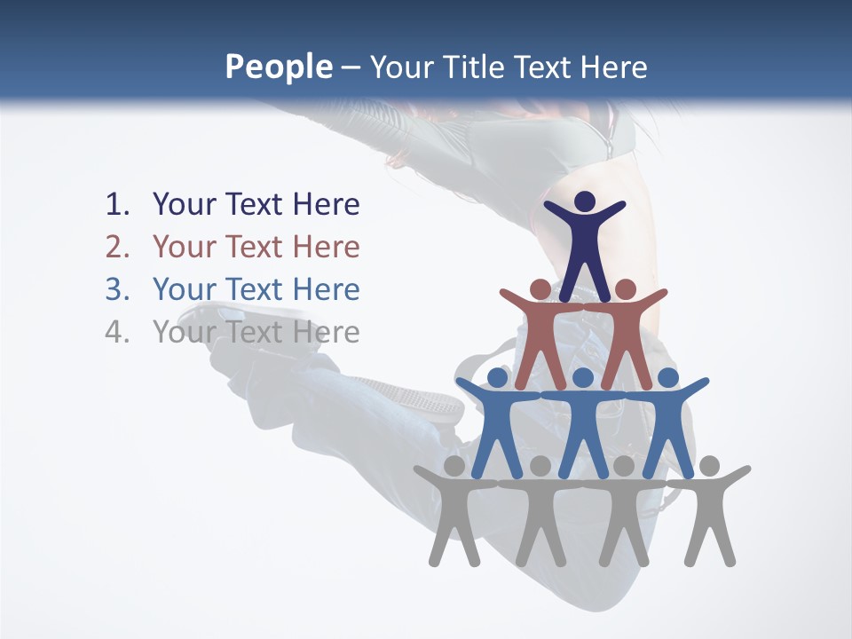 Dancing Performance Balance PowerPoint Template