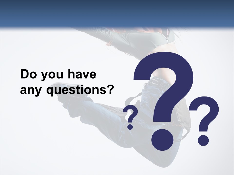 Dancing Performance Balance PowerPoint Template