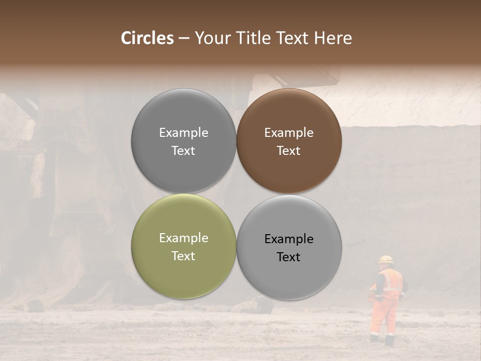 Oil Transportation Geology PowerPoint Template