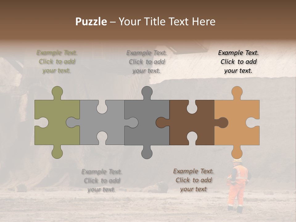 Oil Transportation Geology PowerPoint Template