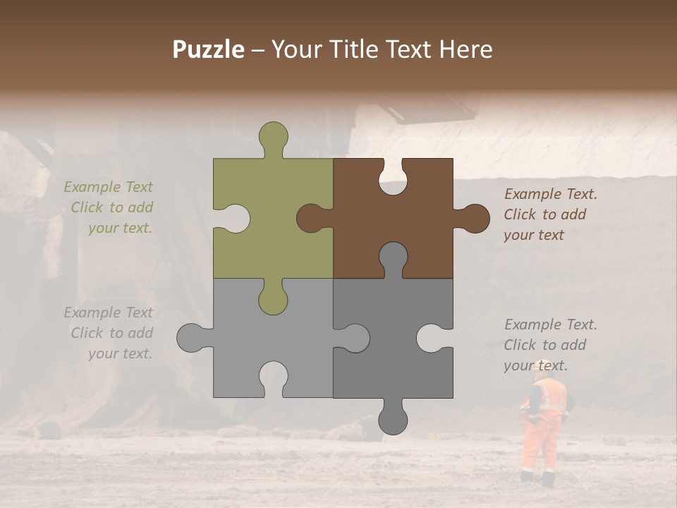 Oil Transportation Geology PowerPoint Template