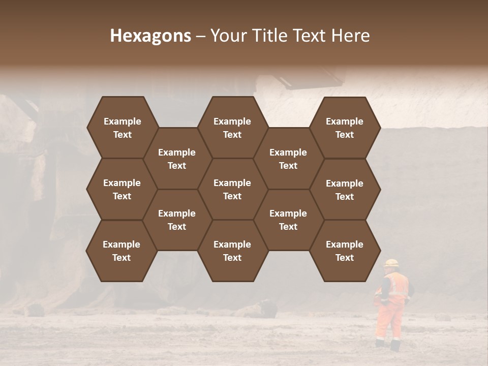 Oil Transportation Geology PowerPoint Template