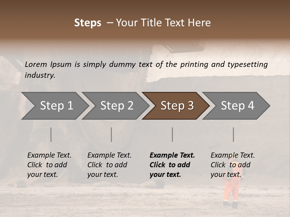 Oil Transportation Geology PowerPoint Template