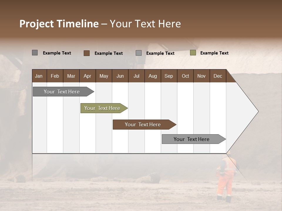Oil Transportation Geology PowerPoint Template