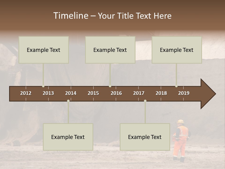 Oil Transportation Geology PowerPoint Template
