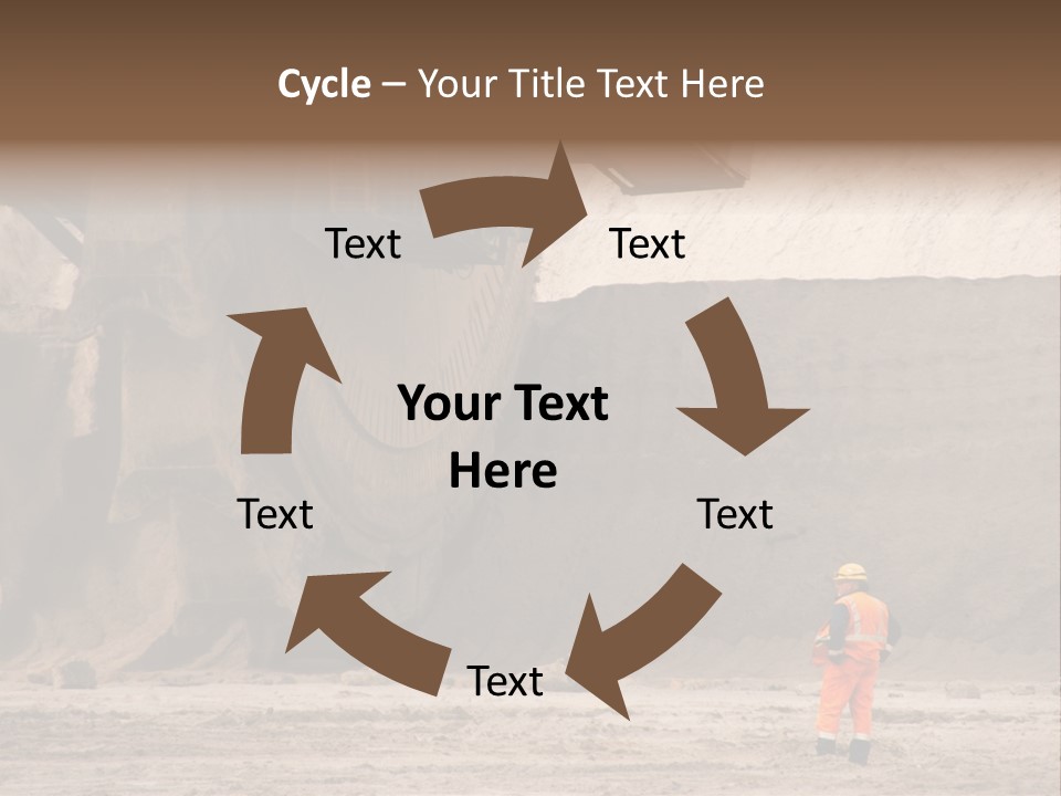 Oil Transportation Geology PowerPoint Template